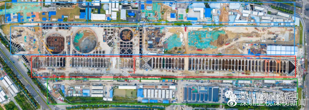 （前海国际枢纽中心项目建设图）